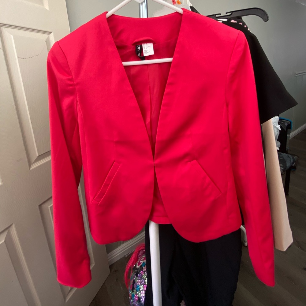 Hot pink blazer